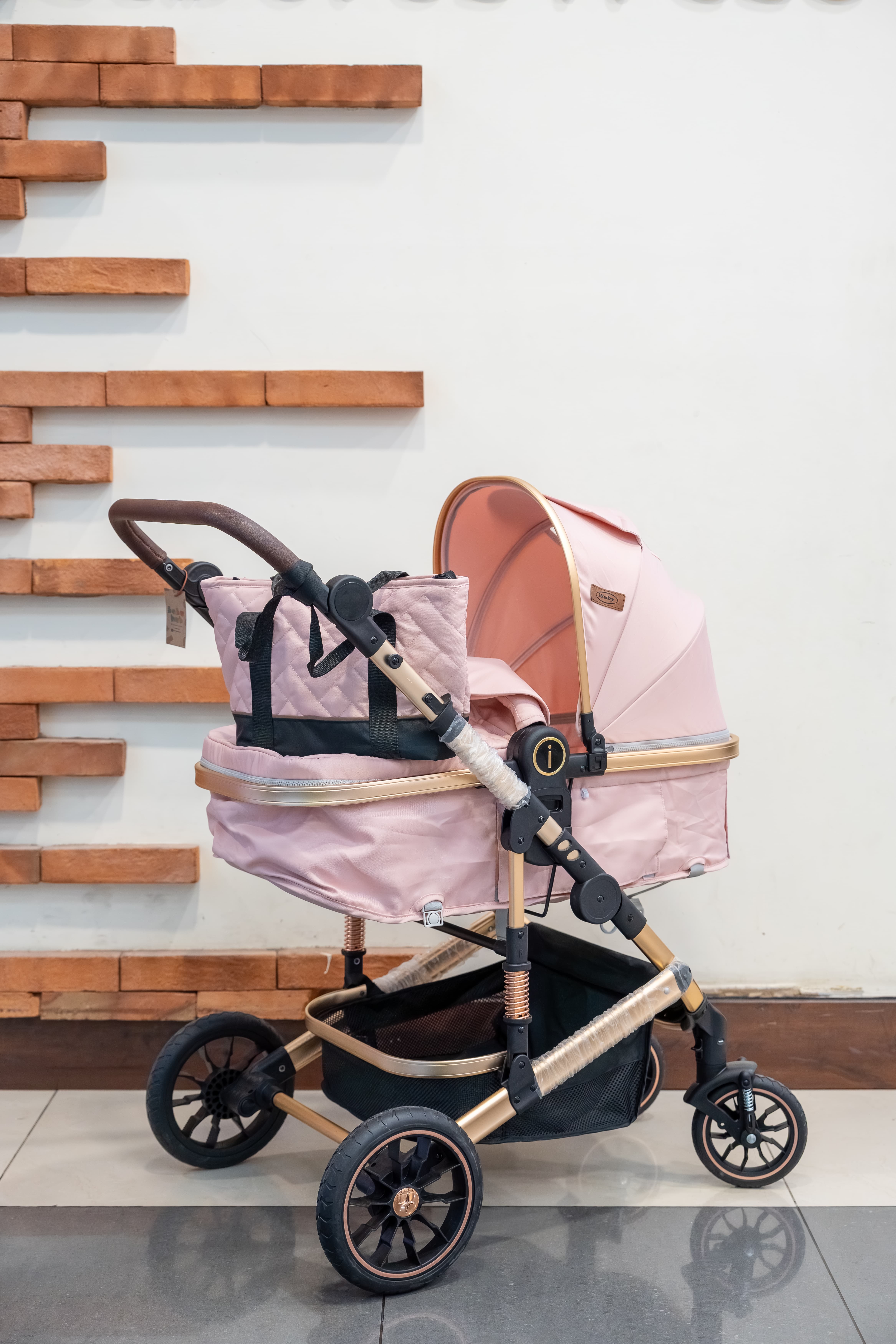Carriola rosa premium iBaby