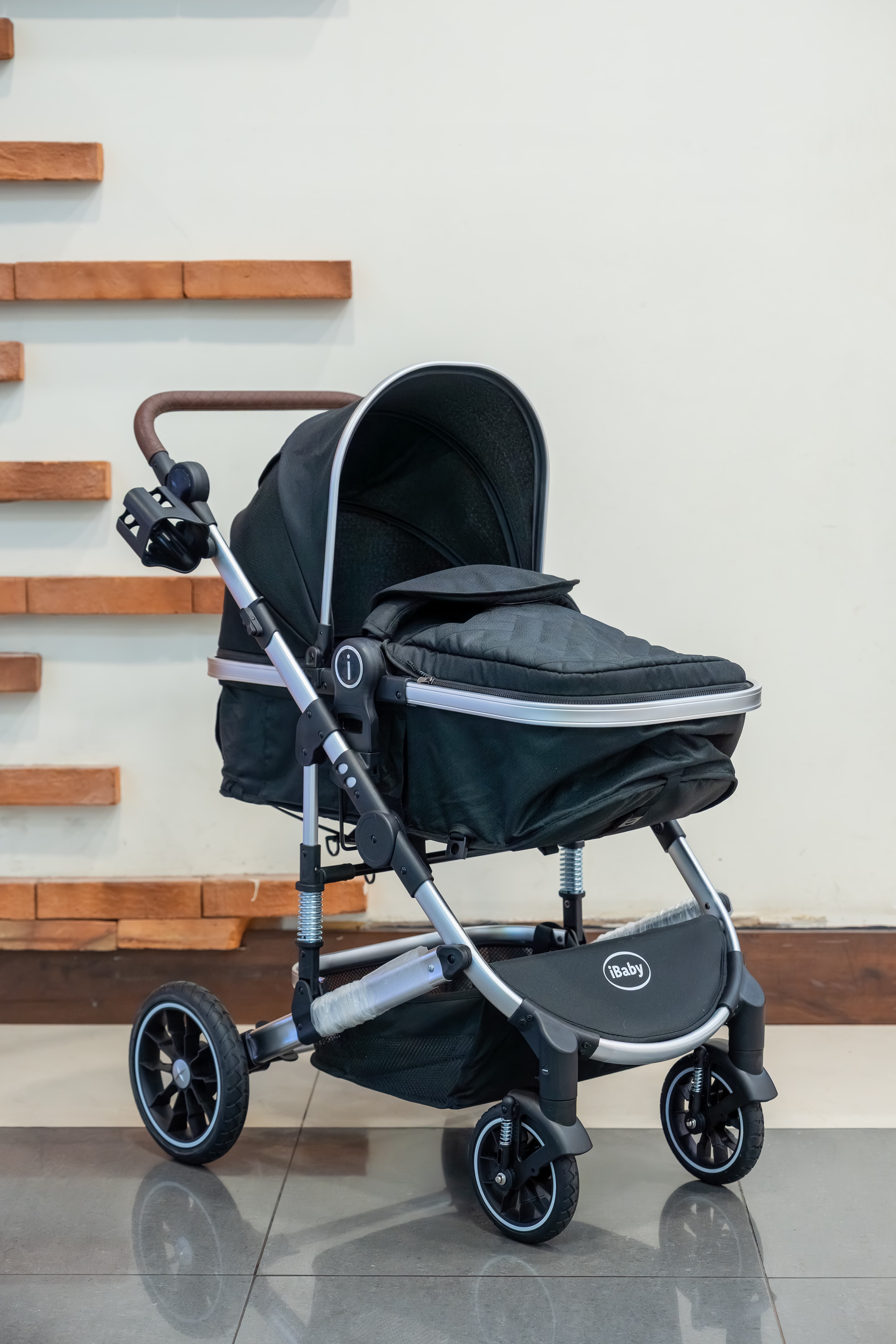 Carriola iBaby negro plata